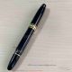 AAA Replica Montblanc Yellow Gold And Black Lacquer Fountain Pen - Only For Bitcoin Payment (3)_th.jpg